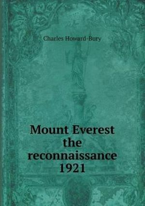 Mount Everest, the Reconnaissance, 1921